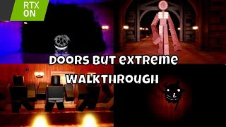 Doors HARD MODE VS Doors but r VS Doors But Extreme Mode But it's  REALISTIC (RTX ON)