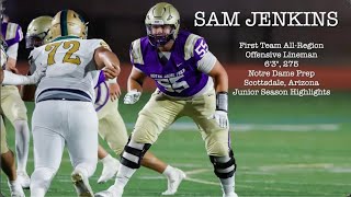Sam Jenkins Notre Dame Prep 2025 Junior Season Highlights