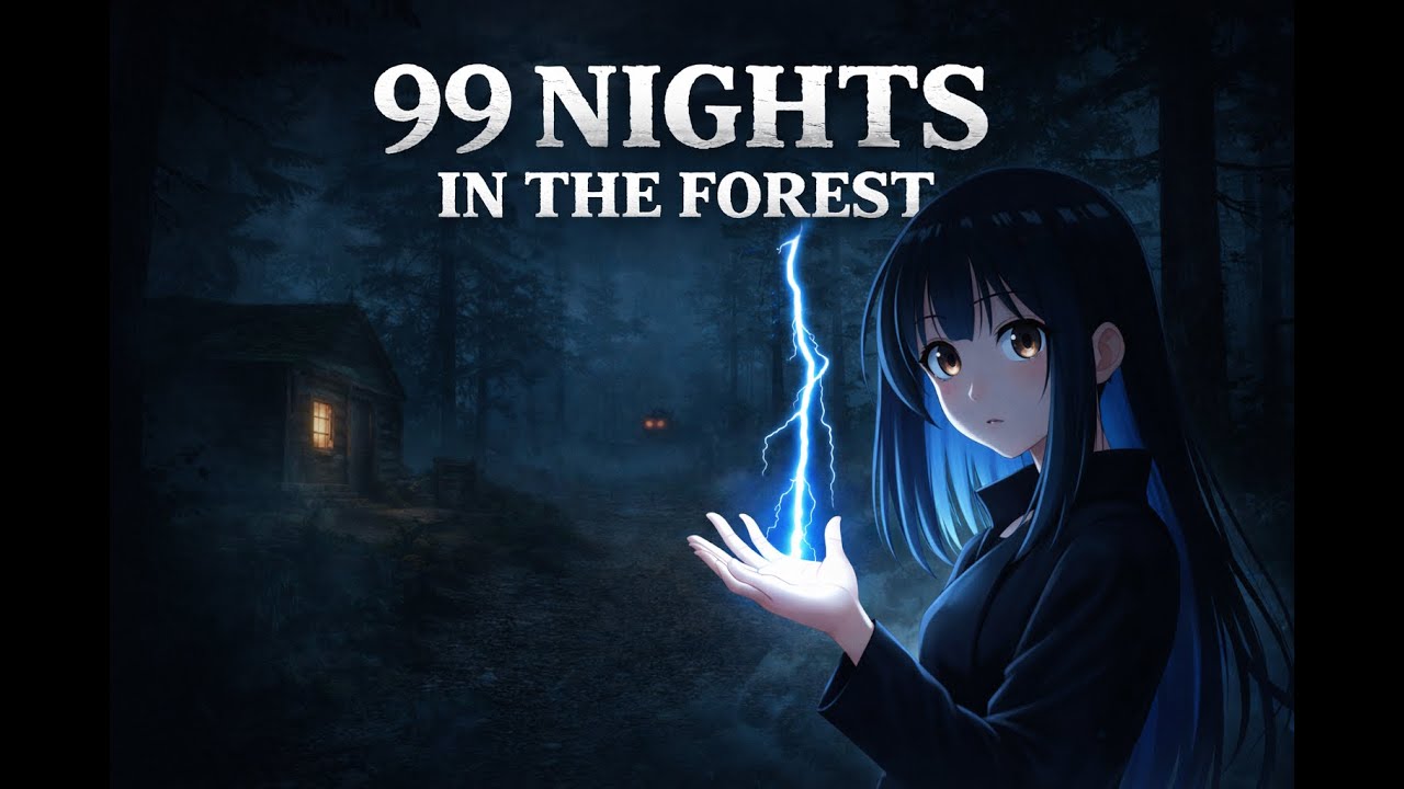 قررت اعيش 99 ليله في الغابه# ROBLOX