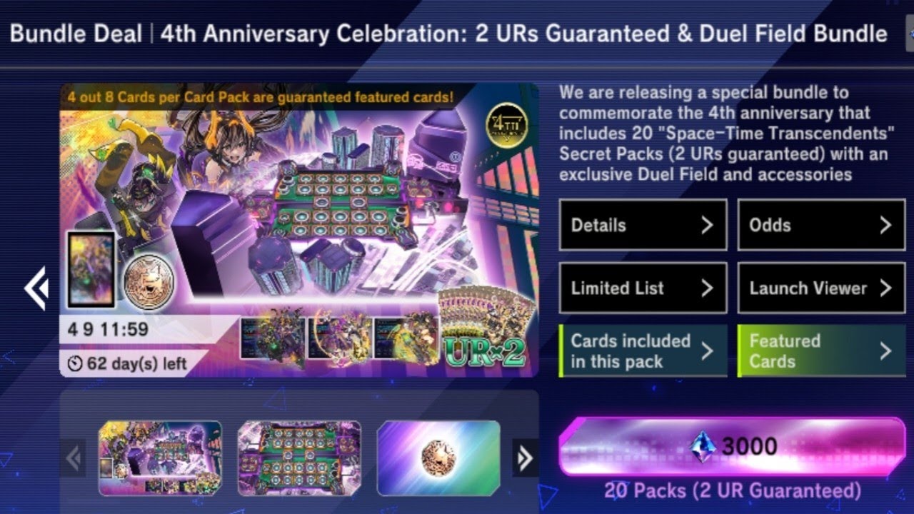 New I:P & S:P Alt Art | Spend 3k Gems on 4th Anniversary Celebration Bundle | Yu-Gi-Oh! Master Duel