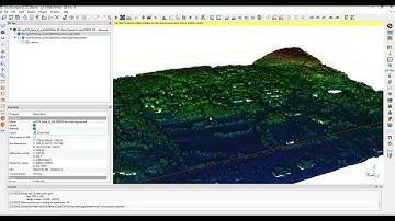 CloudCompare - Making a 2.5D Mesh