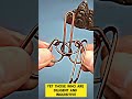 Scissor Ring Puzzle ✂️ Tricky Metal Puzzle Solution #thinking dimensional training #educationaltoys
