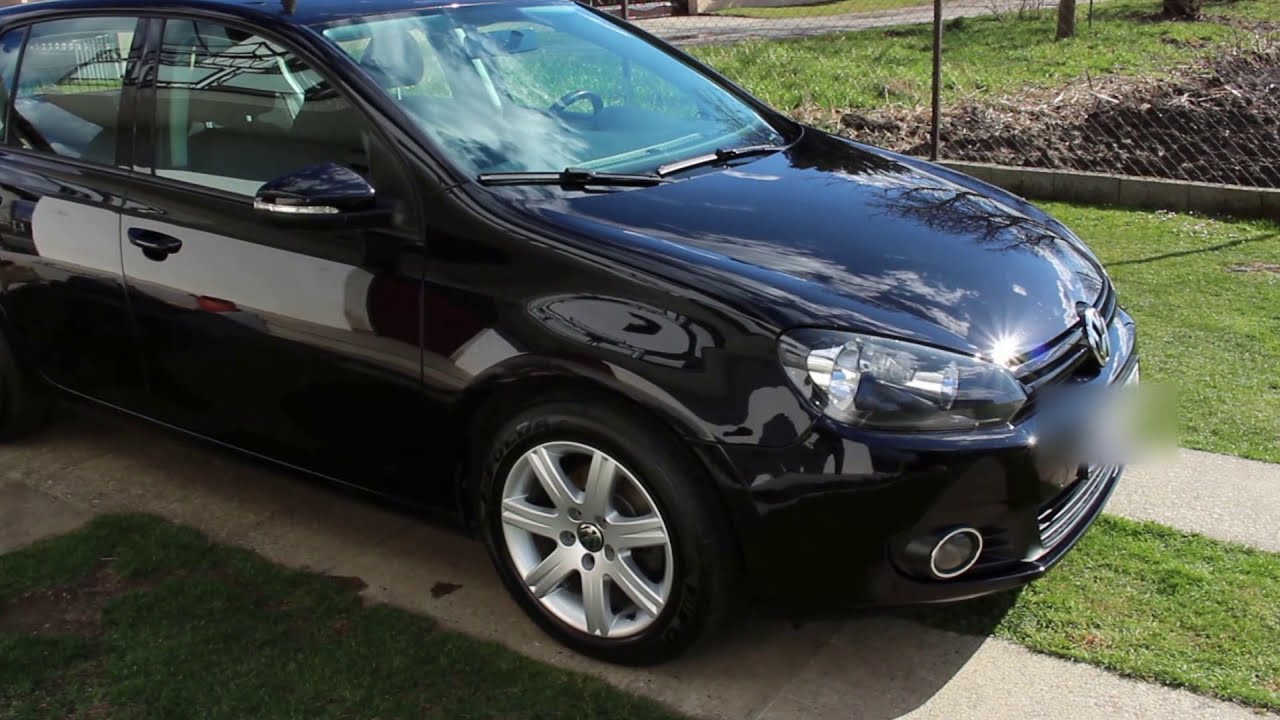 2012 VW Golf VI 1.6 TDI BlueMotion || Exterior, Interior, Start Up, Driving