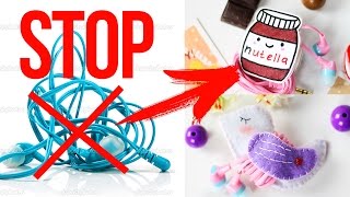 DIY Органайзеры для наушников ✎ Органайзер своими руками ✎ На бюджете 🐞 Afinka DIY Органайзеры для наушников ✎ Органайзер своими руками ✎ На бюджете 🐞 Afinka
