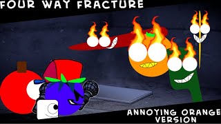 Fnf Four Way Fracture Annoying Orange Version Fnf Cover & Credits In The Description