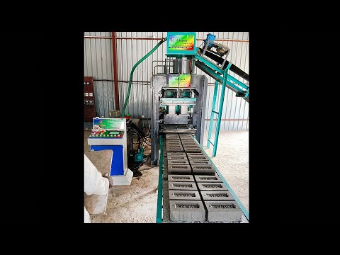 8 PCS BRICK MAKING MACHINERY | #flyashbrickmachine #paverblock  #flyashbricksmachine   #flyashbricks