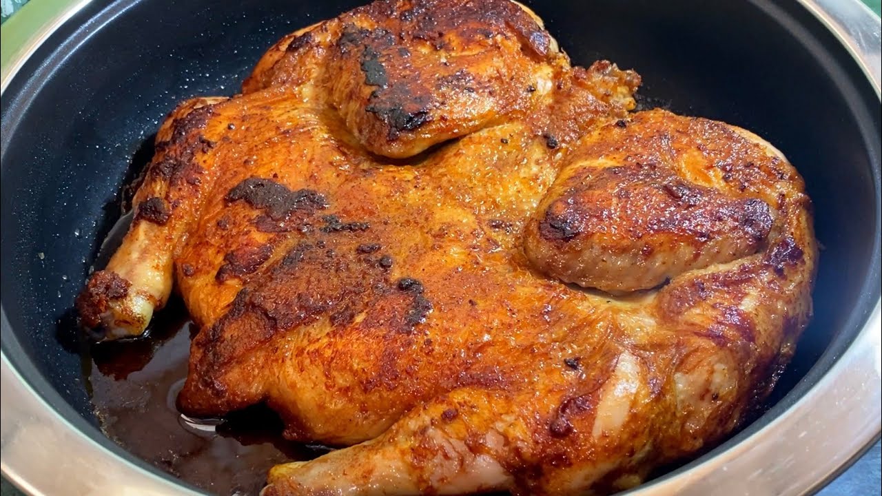 جَاجْ محمر في المقلاة فقط هذي هي الوصفة لي راح تْهنيك وتْحمركْ وجهك قدام ضيافك وَلا أهل بيتكْ👌🏻💯