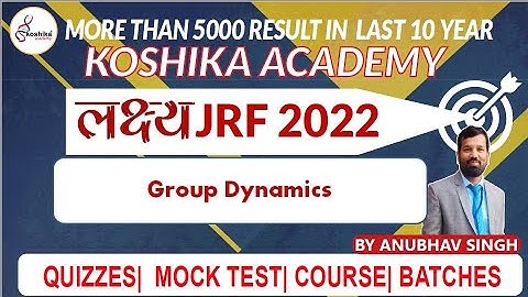 #Group Dynamics  |#UGCNET2022 |#HRM  |#UGCJRF |#Commerce|  #Management  | Lecture 21