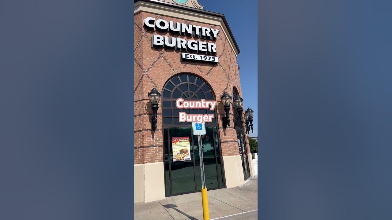 Country Burger Murphy TX YouTube
