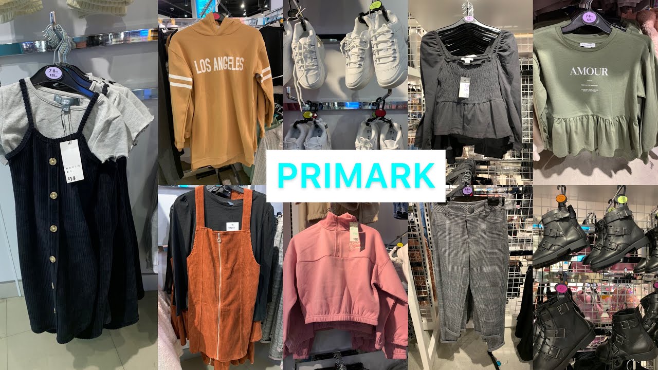 PRIMARK KIDS GIRLS 7-15 YEARS NEW COLLECTION / NOVEMBER 2020