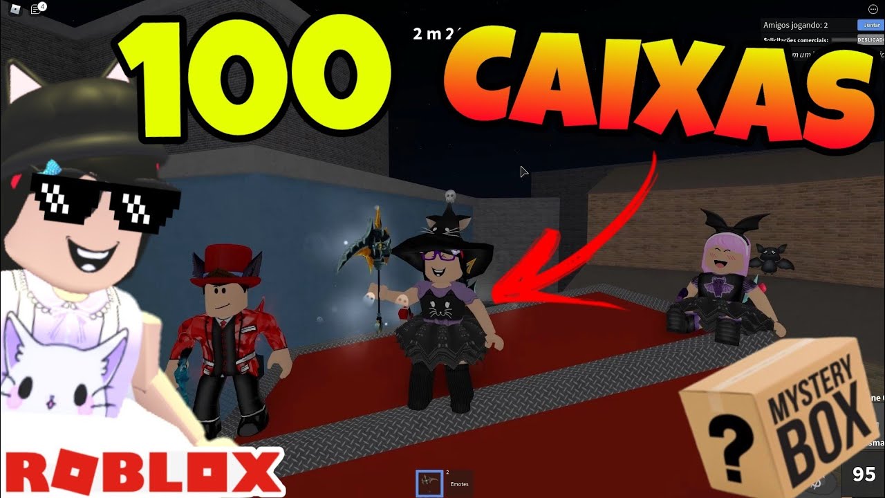 🎁 ABRINDO CAIXAS MISTERIOSAS do ROBLOX 🎁 