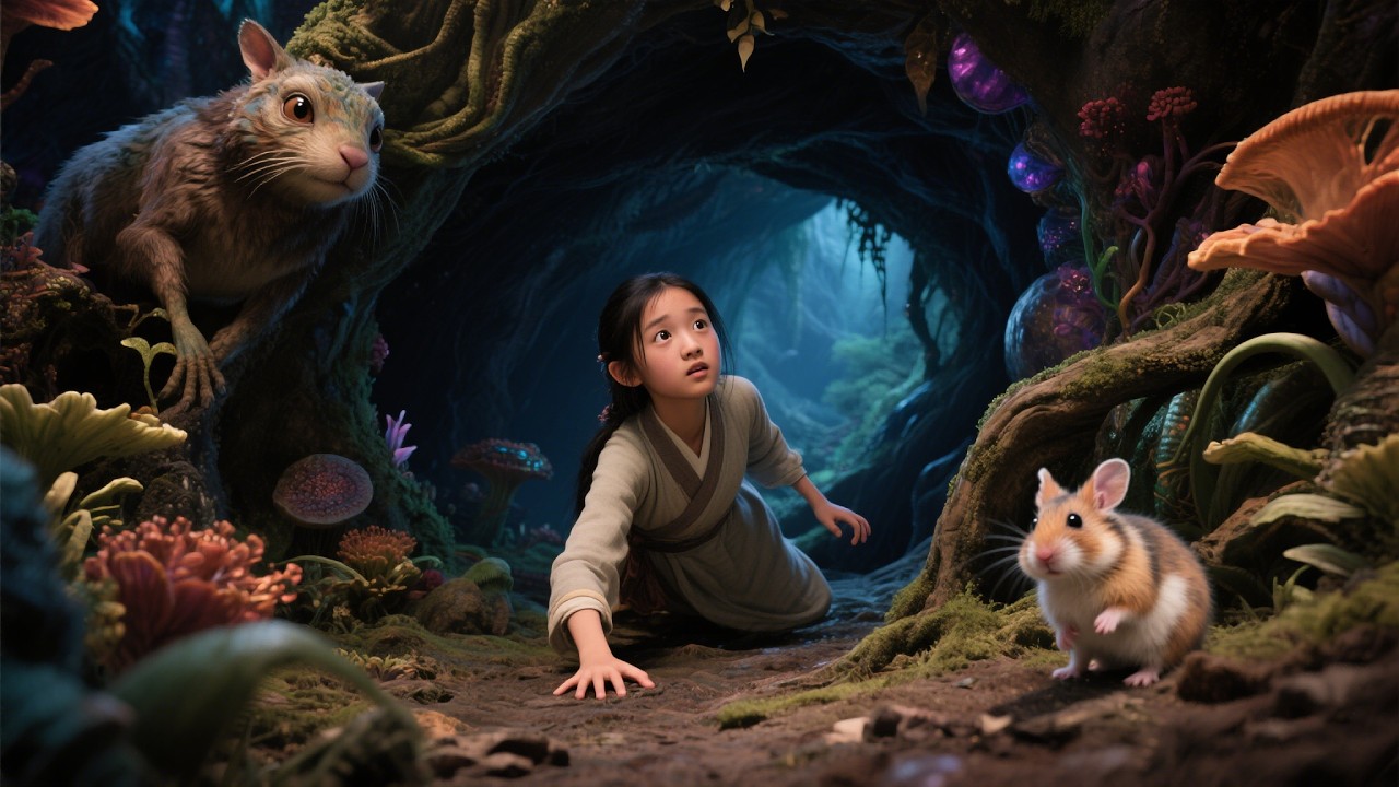 【Underground Pandora 1】A girl falls into a secret world while picking rare herbs?