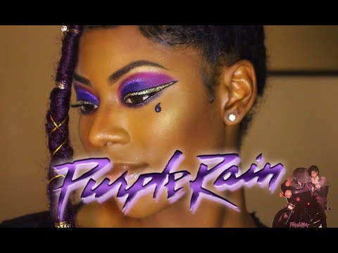 ☔️ PRINCE Purple Rain ☔️ Makeup Inspiration 🔮