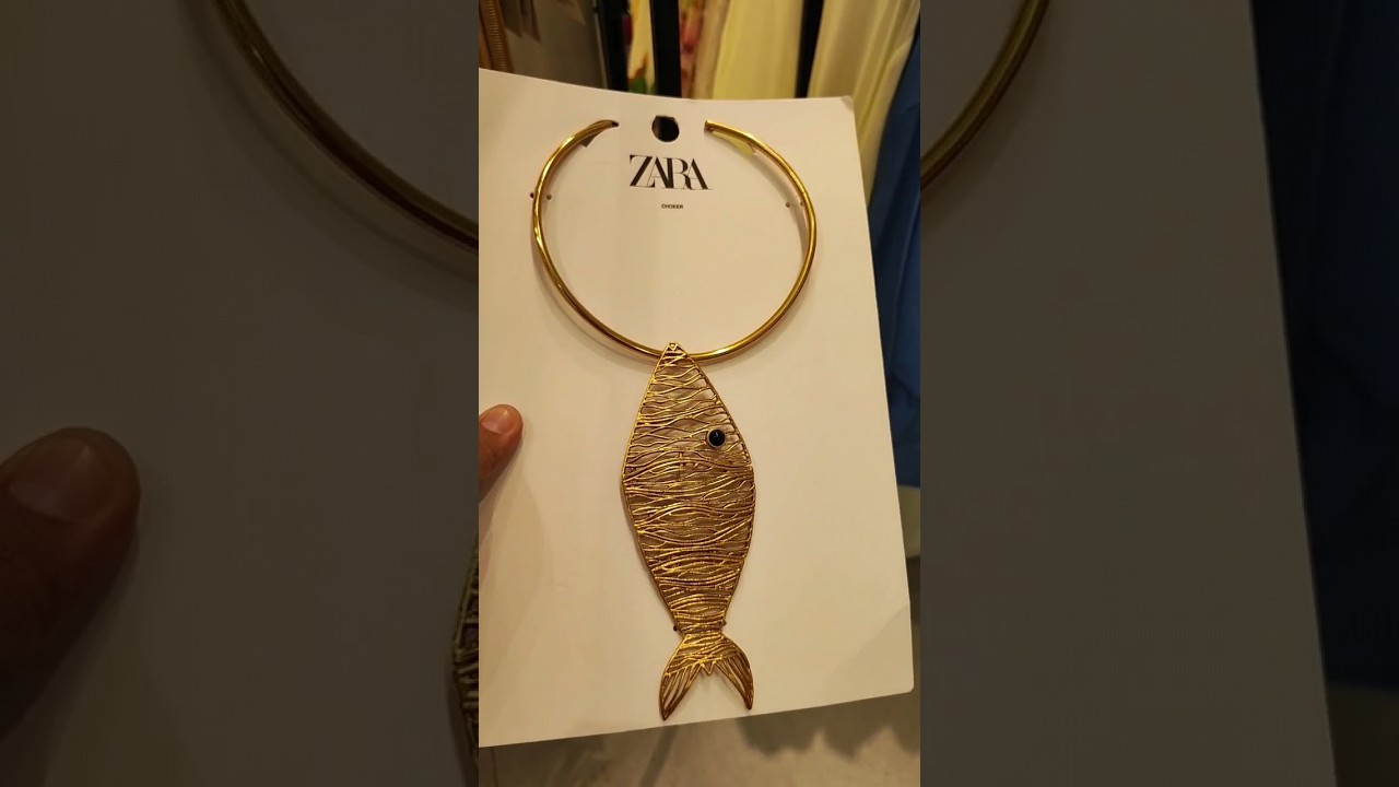 FISH EARRINGS WITH NATURAL PEARL | ZARA Poland | Zara, Dameskleding