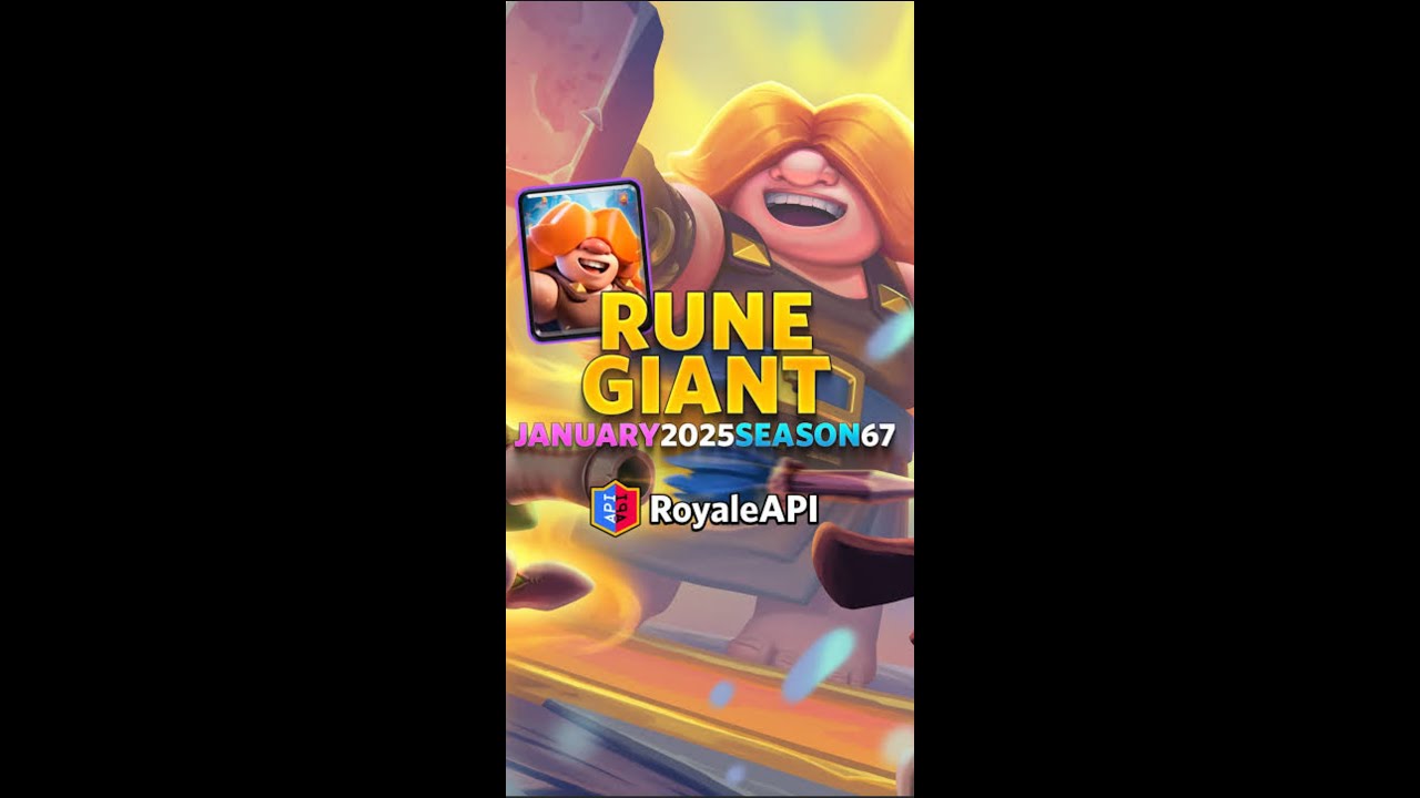 Clash Royale Live 🔴 | Rune Giant Challenge | Playing with your Decks # ...