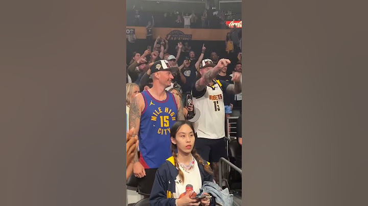 Jokic and his brothers celebrate after the series win 💙