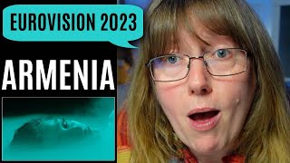 Vocal Coach Reacts Brunette 'Future Lover' Armenia - Eurovision 2023