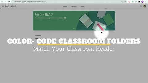 Color- Code Classroom Folders