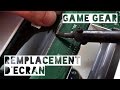 Game gear  remplacement dun cran hs broken screen replacement