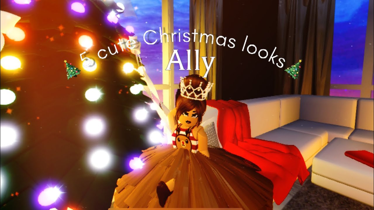 5 cute Christmas looks 👗Royale High 🏰 YouTube