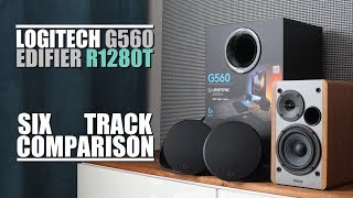 Logitech G560 Vs Edifier R1280T 6-Track Comparison