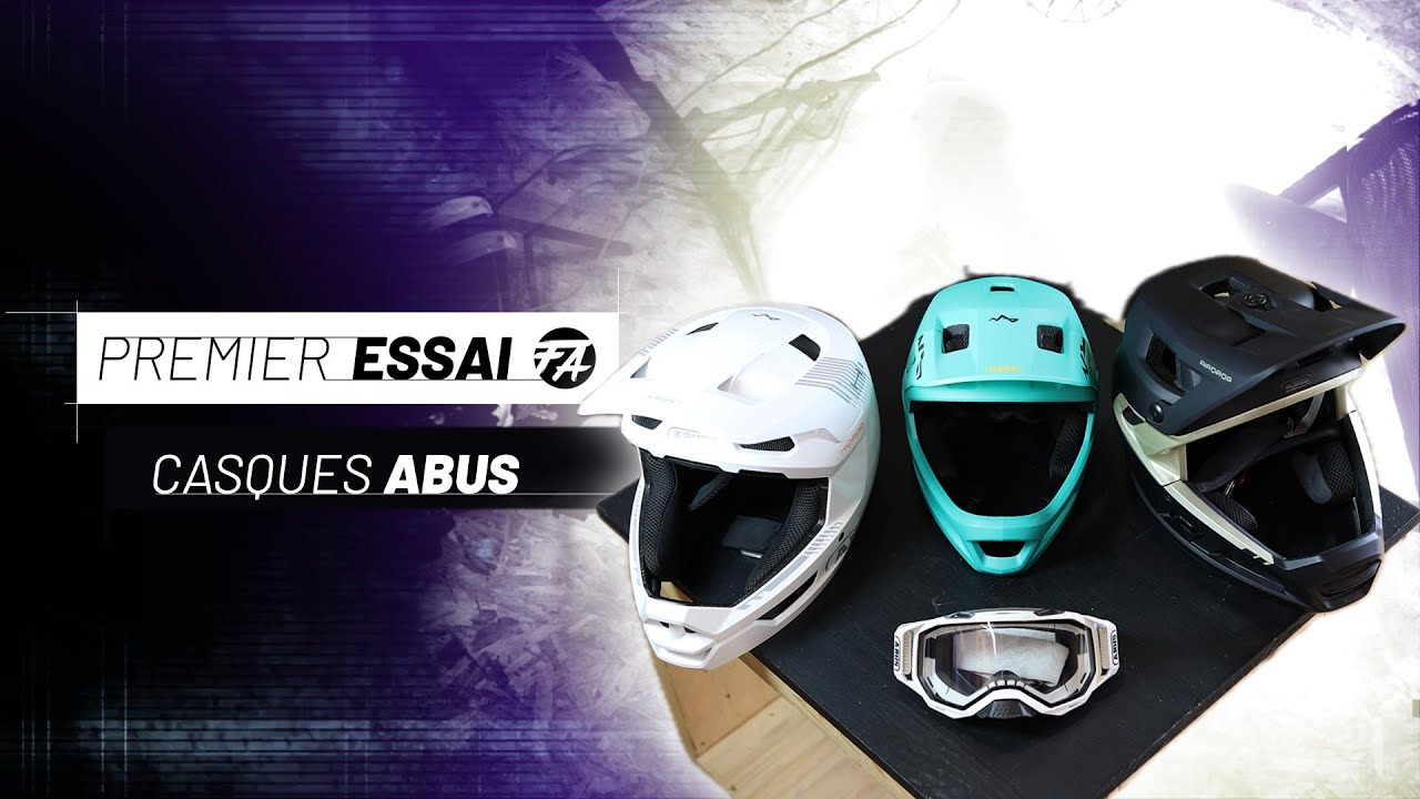 Premier Essai - Casques intégraux Abus Airdrop, Hidrop, Youdrop & Buteo