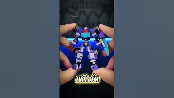 Lắp Ghép Siêu Robot Lego Lưỡi Đêm  #lego #dochoi #robot