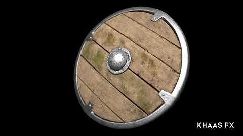 Realtime Shield Game Asset