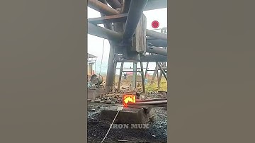 Creating Flanges Using Iron Billet #iron #flange