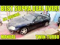 I Found An ABANDONED, Twin-Turbo Supra After 16 Years Of Sitting! Look What’s Inside The 2JZ Engine!