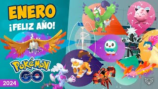 🤩 TODOS LOS EVENTOS DE ENERO: ¡ASÍ EMPIEZA EL 2024 EN POKÉMON GO! [Neludia]