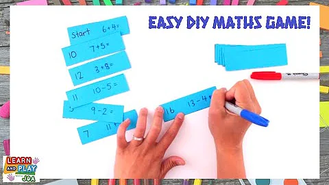Easy DIY Maths Game