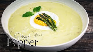 Creamy Asparagus Soup without Cream!