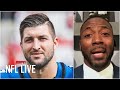 Reacting to Tim Tebow signing with Urban Meyer's Jaguars as a tight end | NFL Live