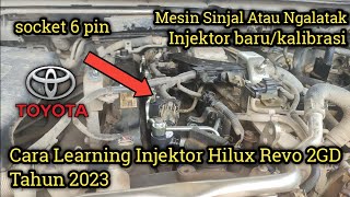 How to Perform Injector Learning for 6-Pin Sockets - Toyota Hilux Revo 2GD