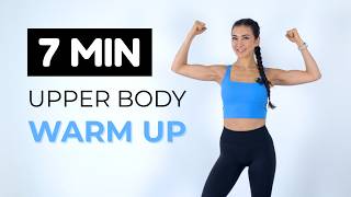 Quick 7 Min Upper Body Warm Up Routine | Mobility & Activation at Home