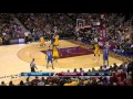 LeBron James&#39; big alley-oop from Kyrie Irving vs Orlando!