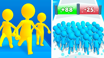 Join Clash 3D vs Count Masters✅💚✅Walkthrough Max Gameplay SA3352