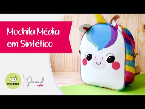 Meia Tigela - Mochila Média em Sintético 