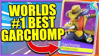 How Worlds Best Garchomp dominates Ranked and Wins every Lane | Pokemon Unite