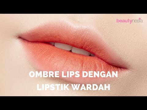 tutorial-ombre-lips-dari-lipstik-wardah---beautynesia-beauty-tutorial