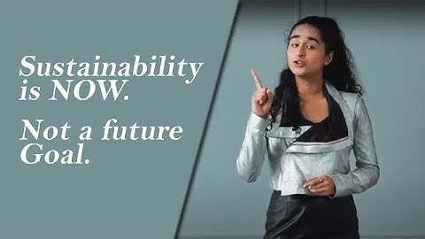 Sustainability is NOW.  Not a future Goal | 0421 Studio