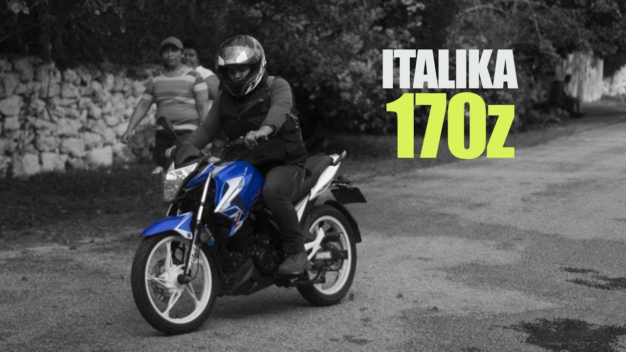 Italika 170z Más Motor Más Poder La Z De En Medio De La Familia Youtube