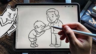How to draw “Mano po” gesture 🧓