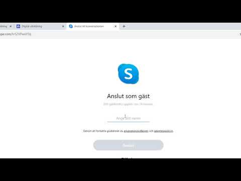 Skype inloggning