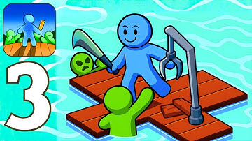 Zombie Ark - Gameplay Walkthrough Part 3 Run From Zombies  (iOS, Android)