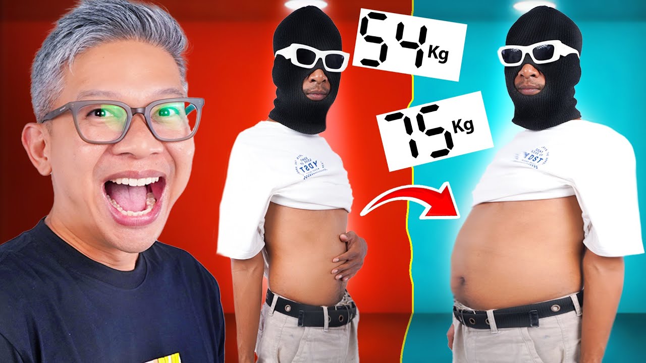SEHARIAN NAIKKAN BERAT BADAN BANDIT!!