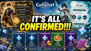 GENSHIN'S NEW LEAK WAVE CONFIRMED!!! ZHONGLI BUFFS, XIAO SKIN & MITYA 5-STAR - Genshin Impact