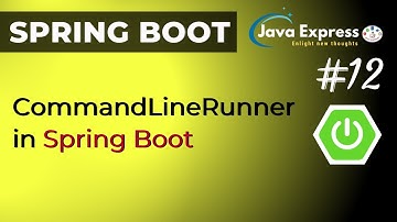 Spring Boot CommandLineRunner Example @JavaExpress