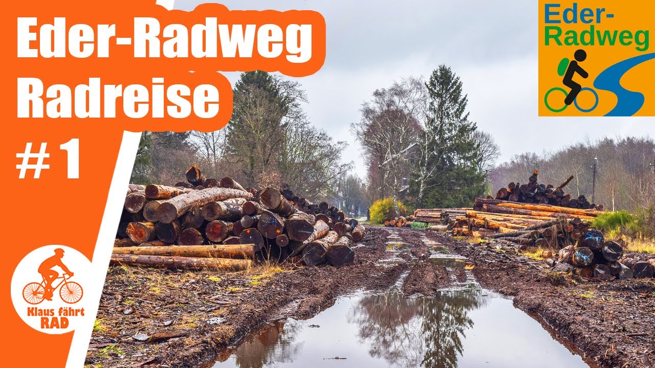 Eder-Radweg im Frühling empfehlenswert? Radreise #1 - von Lützel über Ederquelle bis Bad Berleburg